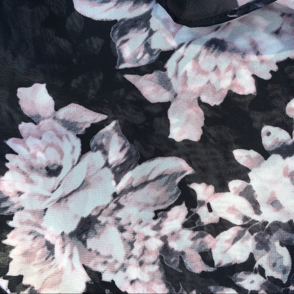 Floral Infinity Scarf - Picture 3 of 5